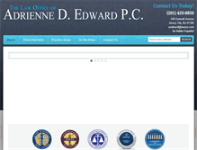 Tablet Screenshot of criminallawnj.com